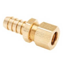 Buchanan 18534 - ADAPTER 1/4IN HOSE BARBED 1/4IN BRS