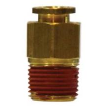 Buchanan 20039 - CONNECTOR STR 1/4IN TUBE OD 1/16IN BRS