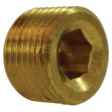 Buchanan 28098LF - PLUG HEX CTSK 1IN MIP BRS 1-11-1/2