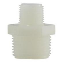 Buchanan 28624W - NIPPLE HEX REDUCING 1/2IN MPT 3/8IN NYL