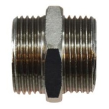 Buchanan 28806 - NIPPLE HEX 1/2IN MBSPP 1/4IN MBSPP BRS