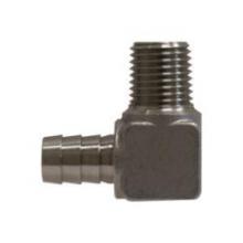 Buchanan 32042SS - ELBOW 90 3/8IN HOSE BARB 3/8IN MPT SS