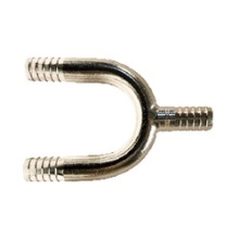 Buchanan 34622T - U-BEND THINWALL 3/8IN BARBED 3/8IN SST