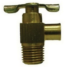 Buchanan 46089A - VALVE NDL BIBB 1/4IN COMPRESSION X MPT