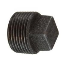Buchanan 65664 - PLUG H SQ CORED 8IN MPT IRON BK #8-8