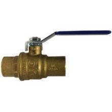 Buchanan 940215LF - VALVE BALL 1-1/4IN C X C 600 PSI WOG BRS