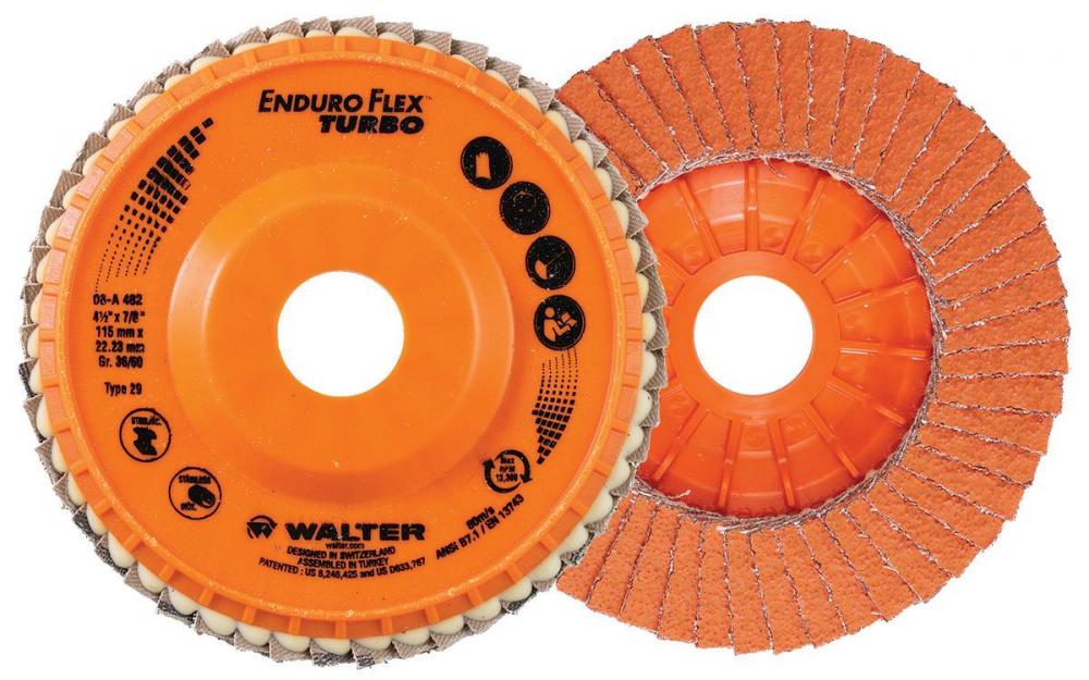 4-1/2&#34;X7/8&#34; T29 GR36/60 ENDUROFLEX TURBO<span class=' ItemWarning' style='display:block;'>Item is usually in stock, but we&#39;ll be in touch if there&#39;s a problem<br /></span>