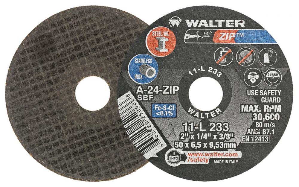 2X1/4X3/8 ZIP C/O WHEEL<span class=' ItemWarning' style='display:block;'>Item is usually in stock, but we&#39;ll be in touch if there&#39;s a problem<br /></span>