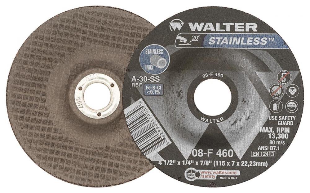 4-1/2X1/4X7/8 A30SS GR WHEELS<span class=' ItemWarning' style='display:block;'>Item is usually in stock, but we&#39;ll be in touch if there&#39;s a problem<br /></span>