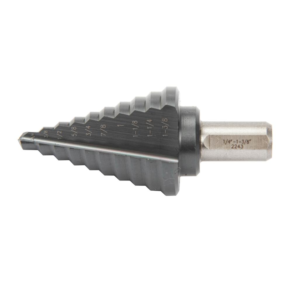 1/4-1 3/8 MULTI-STEP DRILL<span class=' ItemWarning' style='display:block;'>Item is usually in stock, but we&#39;ll be in touch if there&#39;s a problem<br /></span>