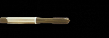 Clarkson-Osborn Tools Ltd. CT47003 - M3.0 X 0.50 WHITE RING STRAIGHT FLUTE DIN APPLICATION TAP NITRIDE COATED
