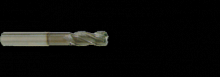 Clarkson-Osborn Tools Ltd. MA08621 - 12.0 - CARBIDE 4 FLUTE 30 DEGREE CORNER RADIUS WHISPERMILL HSC CUTTER
