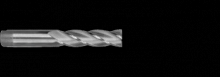 Clarkson-Osborn Tools Ltd. MC34550 - 5MM X 6MM THREADED SHANK COBALT LONG SERIES END MILL