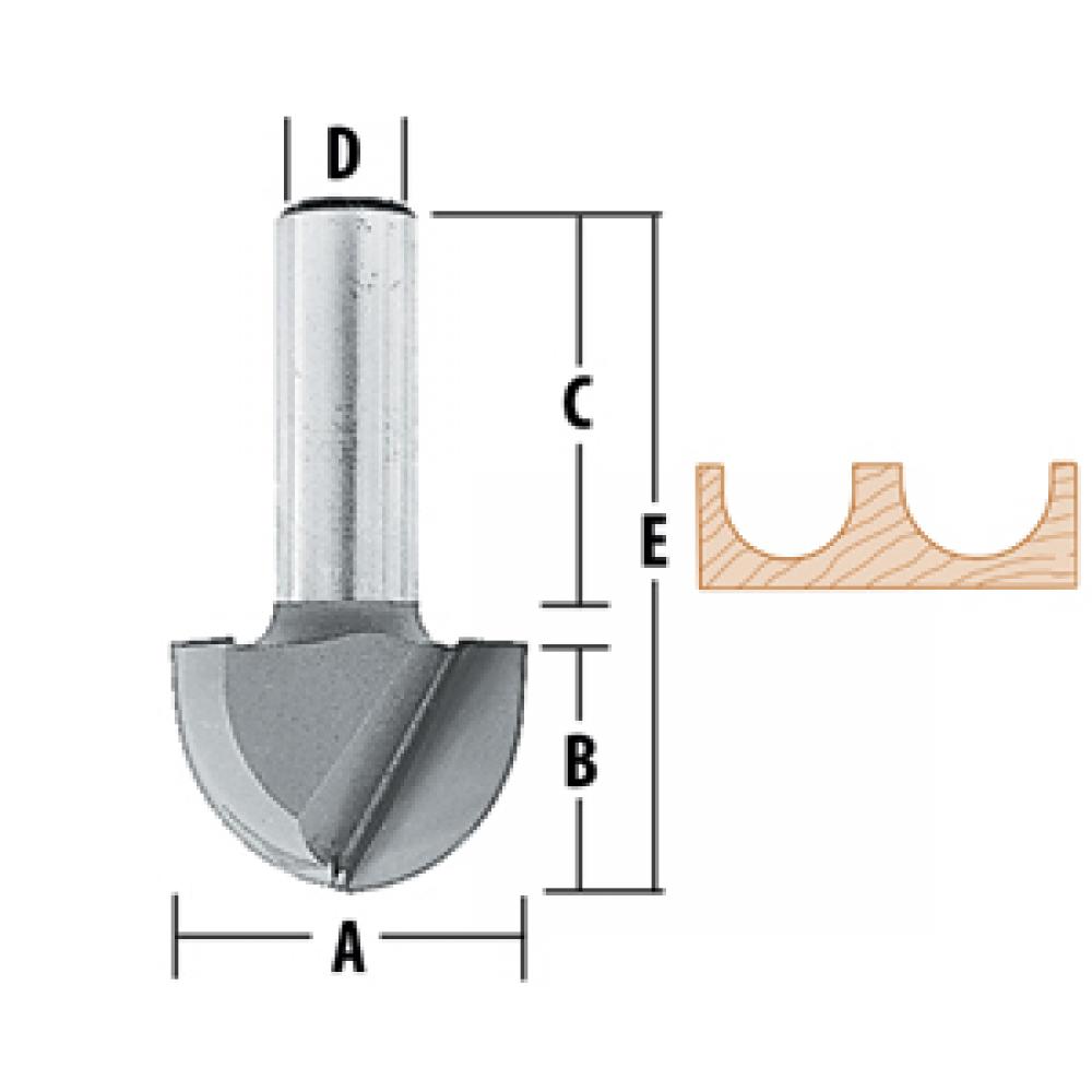 Core Box Router Bits<span class=' ItemWarning' style='display:block;'>Item is usually in stock, but we&#39;ll be in touch if there&#39;s a problem<br /></span>