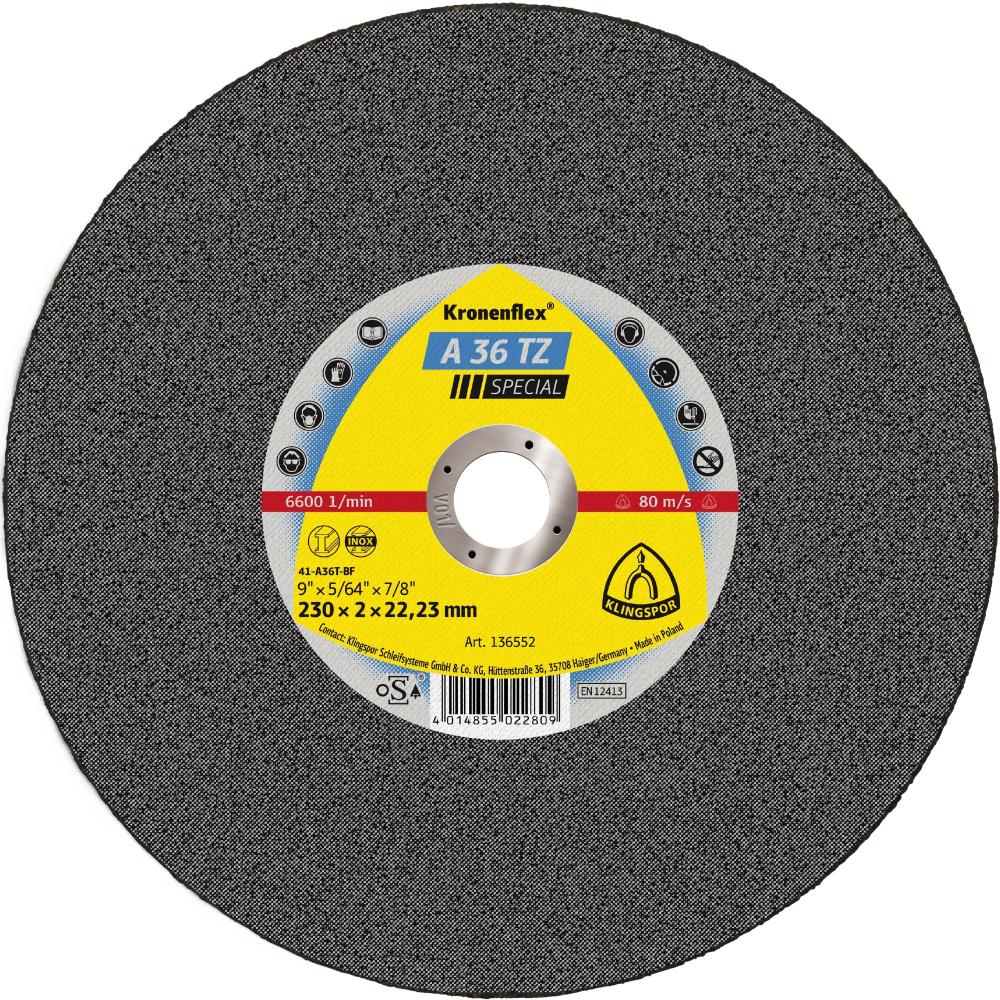 A 36 TZ cutting-off wheels, 4-1/2 x 5/64 x 7/8 Inch flat<span class=' ItemWarning' style='display:block;'>Item is usually in stock, but we&#39;ll be in touch if there&#39;s a problem<br /></span>