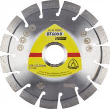 Klingspor Inc 322631 - DT 600 U diamond cutting blades, 5 x 3/32 x 7/8 Inch 15 segments 20 x 2,4 x 9 mm, short serration
