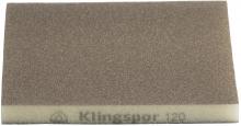 Klingspor Inc 125281 - SW 501 abrasive sponge, Aluminium Oxide grain 120 4 x 5 x 1/2 Inch
