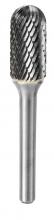 Klingspor Inc 353718 - SC-DC carbide burrs, 1/4 x 5/8 x 1/4 Inch double serration