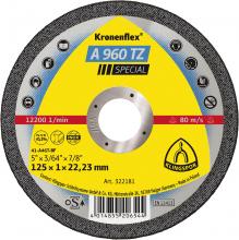 Klingspor Inc 322181 - A 960 TZ cutting-off wheels, 5 x 3/64 x 7/8 Inch flat