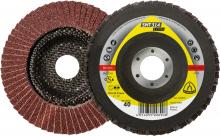 Klingspor Inc 322809 - SMT 314 abrasive mop discs, 4-1/2 x 7/8 Inch grain 40 convex