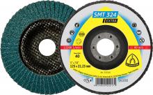 Klingspor Inc 321649 - SMT 324 abrasive mop discs, 4-1/2 x 7/8 Inch grain 80 flat