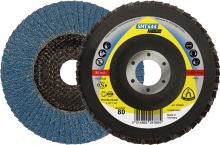 Klingspor Inc 330003 - SMT 644 abrasive mop discs, 5 x 7/8 Inch grain 80 flat