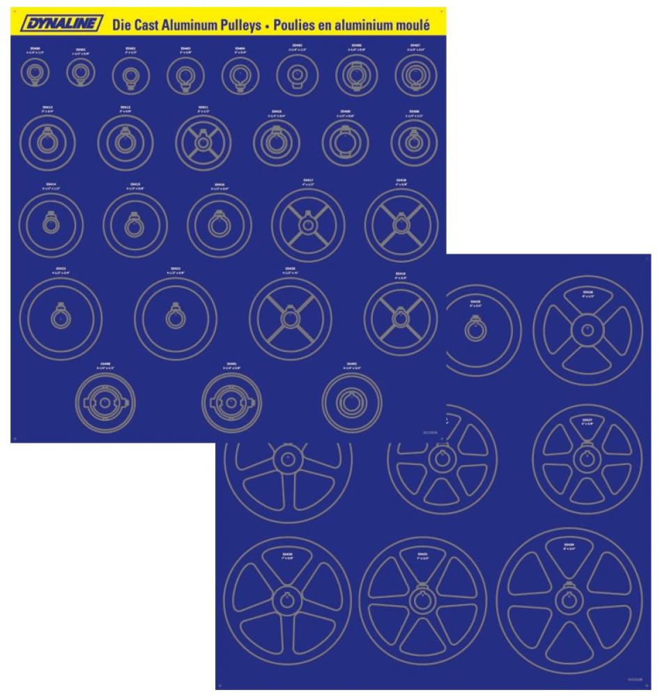Aluminum Pulley Merchandiser 24&#34; x 24&#34; (2)<span class=' ItemWarning' style='display:block;'>Item is usually in stock, but we&#39;ll be in touch if there&#39;s a problem<br /></span>