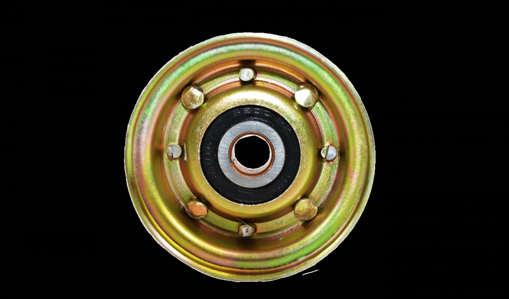 FLAT IDLER PULLEY,2-1/4IN ODX 1IN BORE WIDTH<span class=' ItemWarning' style='display:block;'>Item is usually in stock, but we&#39;ll be in touch if there&#39;s a problem<br /></span>