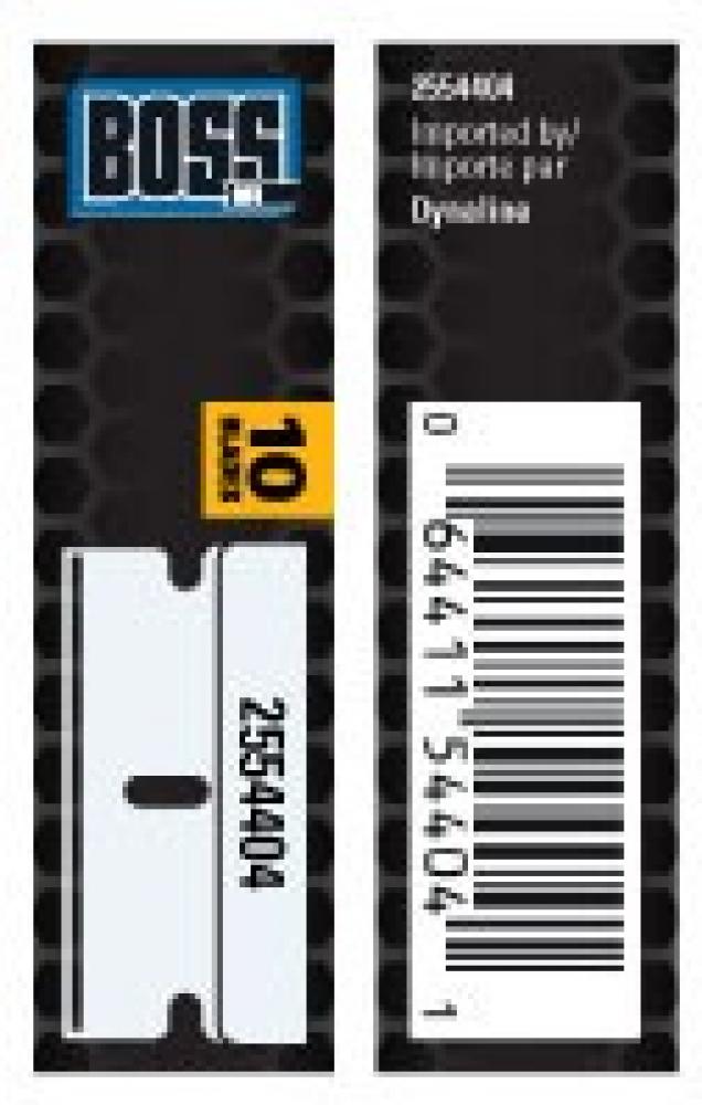 Blade Single Edge 10/pk<span class=' ItemWarning' style='display:block;'>Item is usually in stock, but we&#39;ll be in touch if there&#39;s a problem<br /></span>