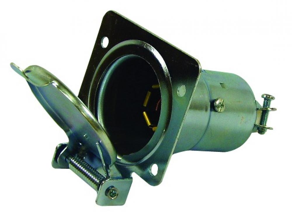 7-Way Socket, Vehicle Side<span class=' ItemWarning' style='display:block;'>Item is usually in stock, but we&#39;ll be in touch if there&#39;s a problem<br /></span>