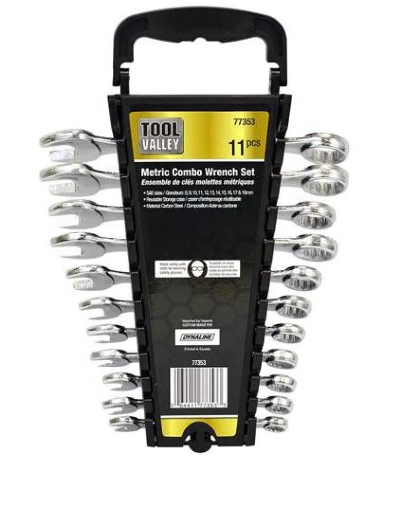 Metric Combo Wrench Set - 11pc<span class=' ItemWarning' style='display:block;'>Item is usually in stock, but we&#39;ll be in touch if there&#39;s a problem<br /></span>