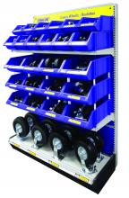 Dynaline 00300K - Casters Merchandiser 48" x 72"