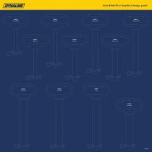 Dynaline 00439 - Grade 8 Hitch Pin Board 24" x 24"