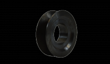 Dynaline 102703 - PULLEY,2-1/2IN DIA., A OR B STYLE V-BELT