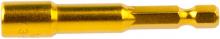 Dynaline 73110 - Magnetic Nut Driver 1/4" x 2.5 Yellow. 5/Pkg