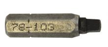 Dynaline 78103 - Robertson Plain Finish Bit - #3 X 1"