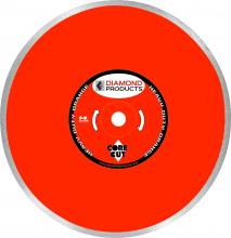 Diamond Products 57855 - 7â€ x .060 x 7/8â€ Heavy Duty Orange Dry Tile Blade
