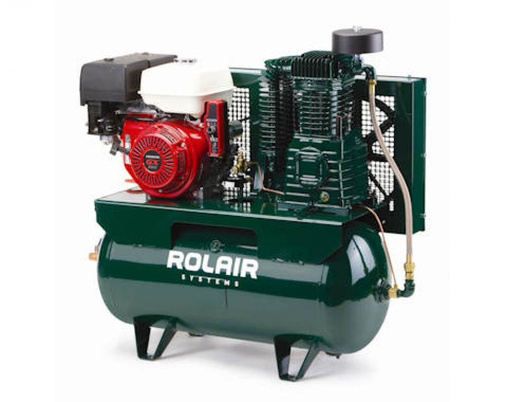 389 cc (13 HP), Base Mount Gas Stationary Air Compressor<span class=' ItemWarning' style='display:block;'>Item is usually in stock, but we&#39;ll be in touch if there&#39;s a problem<br /></span>