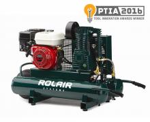 Rolair MDL 6590HK18-0001 - 196 cc (6.5 HP) Honda Gas Portable Belt Drive Air Compressor