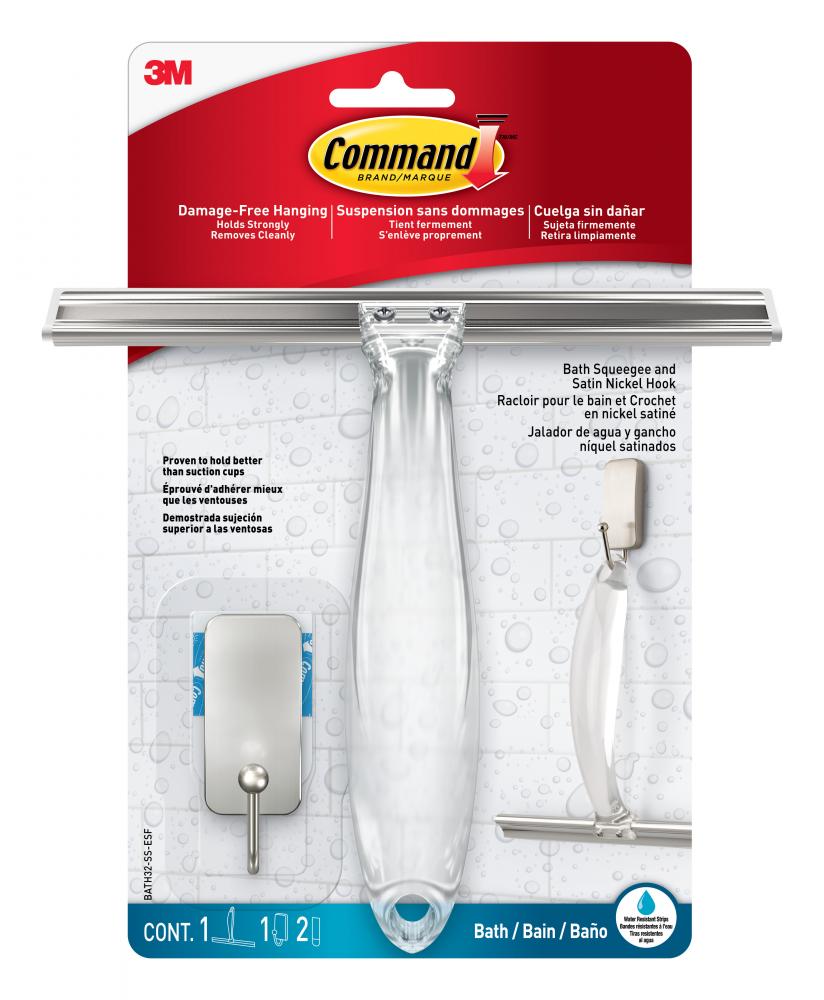Command Shower Squeegee<span class=' ItemWarning' style='display:block;'>Item is usually in stock, but we&#39;ll be in touch if there&#39;s a problem<br /></span>
