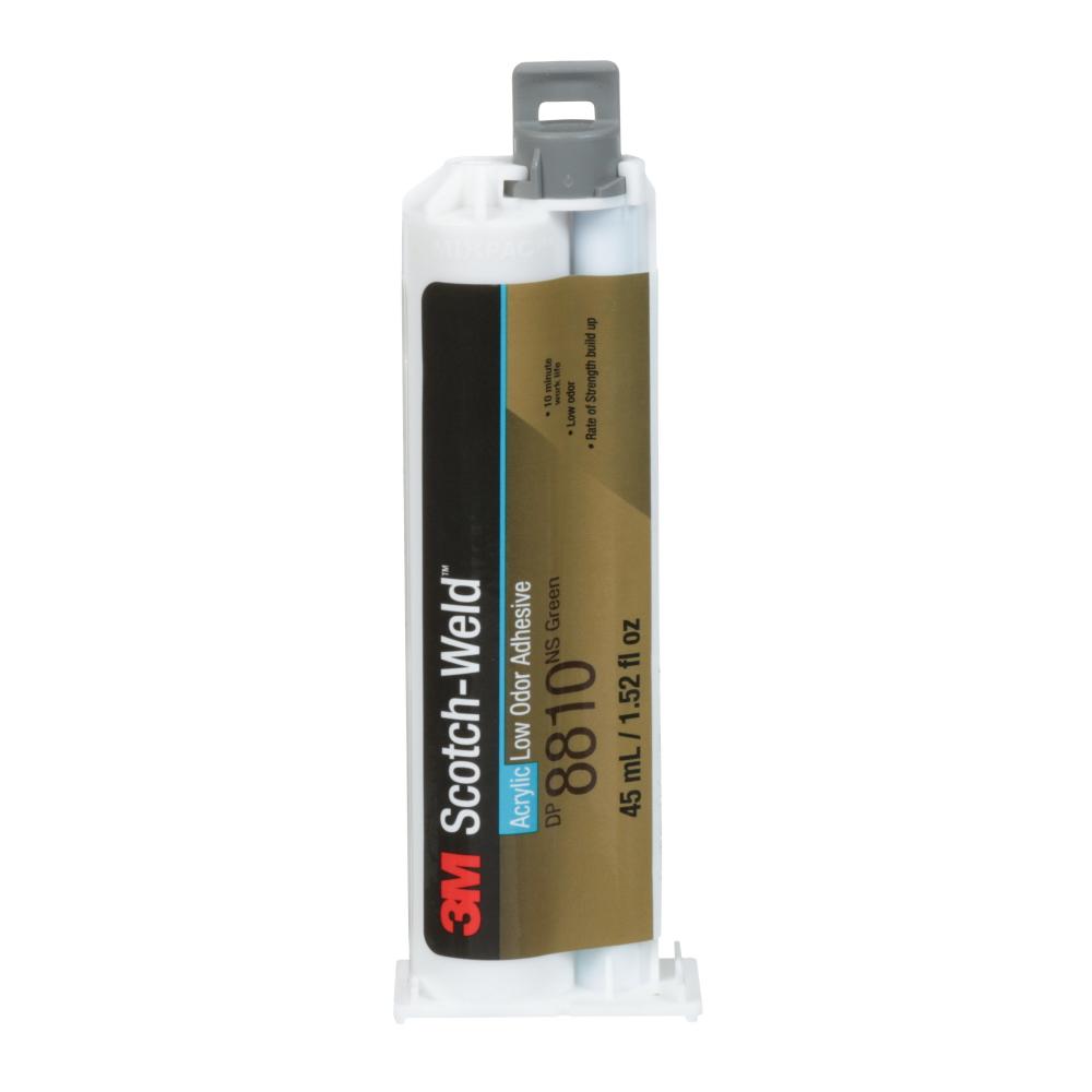 3M™ Scotch-Weld™ Low Odour Acrylic Adhesive, DP8810NS, green, 1.58 fl. oz. (45 ml)<span class=' ItemWarning' style='display:block;'>Item is usually in stock, but we&#39;ll be in touch if there&#39;s a problem<br /></span>