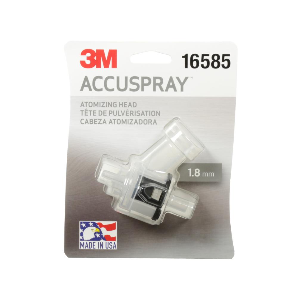 3M™ Accuspray™ Atomizing Head 16585, Clear, 1.8 mm, 10/Case<span class=' ItemWarning' style='display:block;'>Item is usually in stock, but we&#39;ll be in touch if there&#39;s a problem<br /></span>