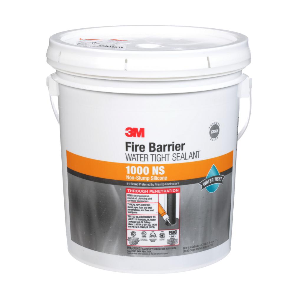 3M™ Fire Barrier Water Tight Sealant, 1000 NS, 4.5 gallon (17 L) pail<span class=' ItemWarning' style='display:block;'>Item is usually in stock, but we&#39;ll be in touch if there&#39;s a problem<br /></span>