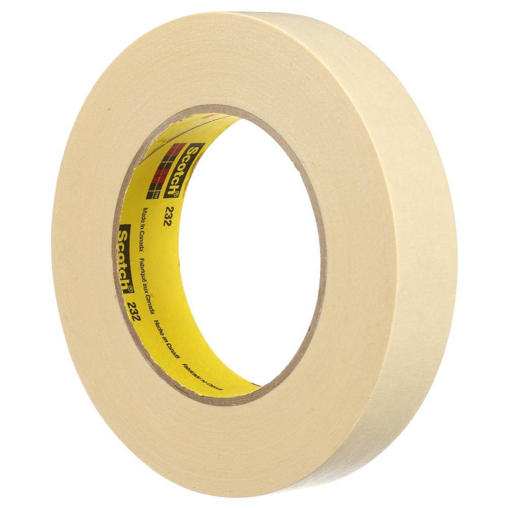 Scotch® High Performance Masking Tape, 232, tan, 0.95 in x 60 yd (24 mm x 55 m), bulk<span class=' ItemWarning' style='display:block;'>Item is usually in stock, but we&#39;ll be in touch if there&#39;s a problem<br /></span>