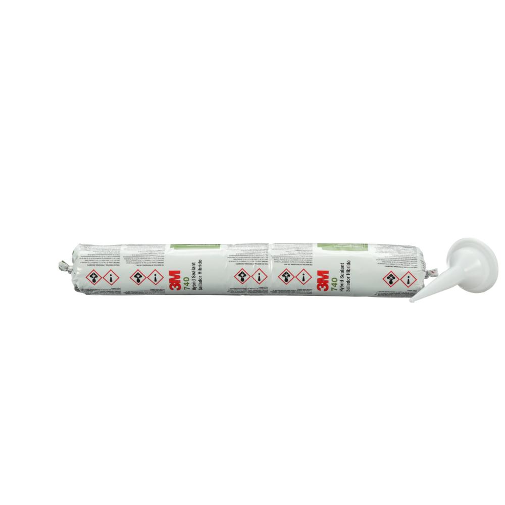 3M™ Adhesive Sealant, 740 UV, white, 20.28 fl oz (599.8 mL), sausage pack<span class=' ItemWarning' style='display:block;'>Item is usually in stock, but we&#39;ll be in touch if there&#39;s a problem<br /></span>