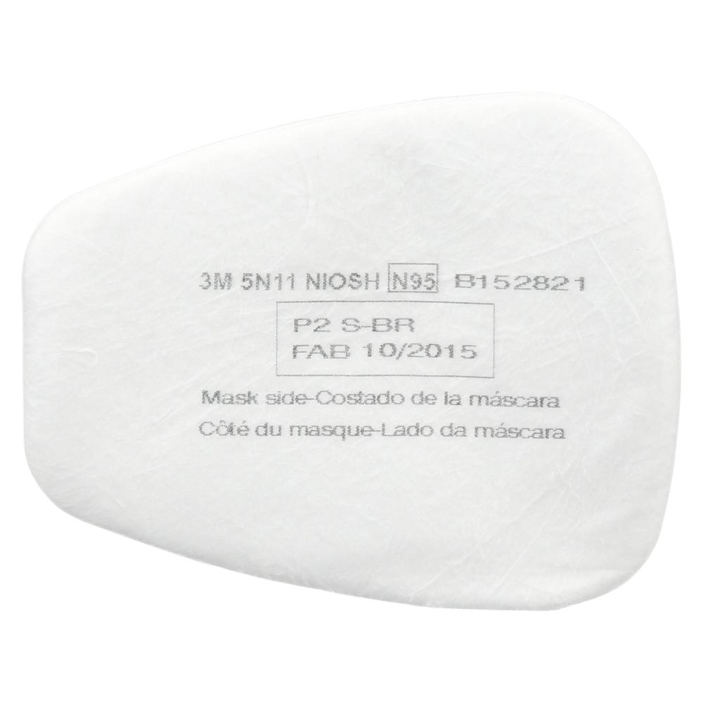 3M™ Particulate Filter, 5N11, N95, 50 pairs/case<span class=' ItemWarning' style='display:block;'>Item is usually in stock, but we&#39;ll be in touch if there&#39;s a problem<br /></span>