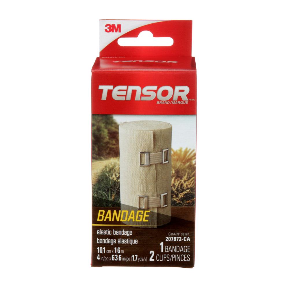 Tensor™ Elastic Bandage with Clips, 4 in., Beige<span class=' ItemWarning' style='display:block;'>Item is usually in stock, but we&#39;ll be in touch if there&#39;s a problem<br /></span>