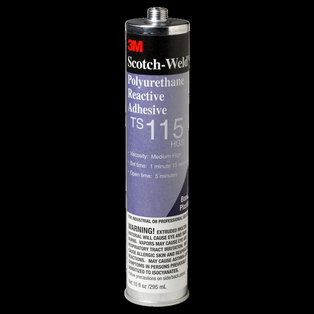 3M™ Scotch-Weld™ Polyurethane Reactive Adhesive, TS115, white, 10.91 fl. oz. (310 ml)<span class=' ItemWarning' style='display:block;'>Item is usually in stock, but we&#39;ll be in touch if there&#39;s a problem<br /></span>