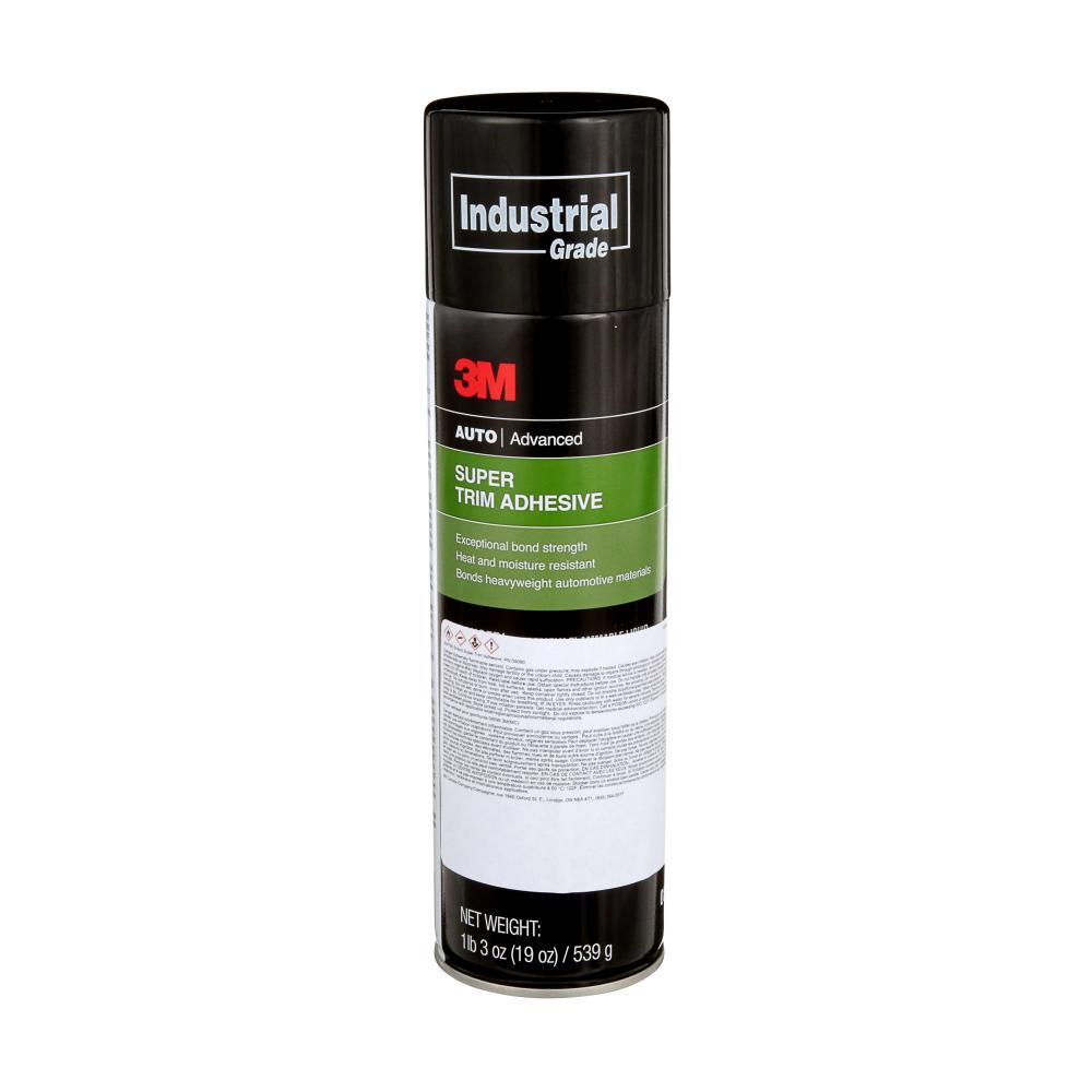 3M™ Super Trim Adhesive 08090, 19 oz Nt Wt, 6/Case<span class=' ItemWarning' style='display:block;'>Item is usually in stock, but we&#39;ll be in touch if there&#39;s a problem<br /></span>