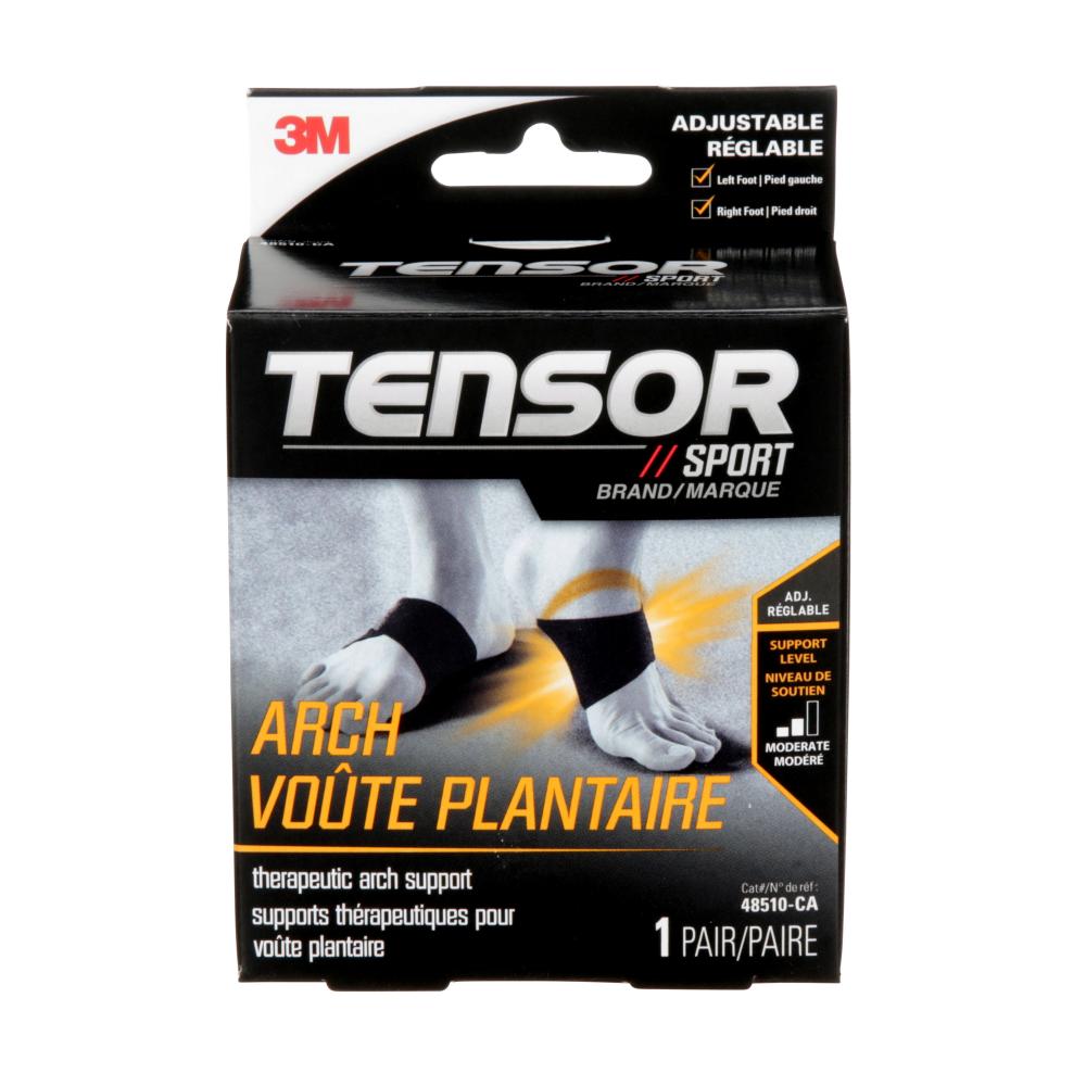 Tensor Sport™ Theraputic Arch Support, Adjustable, Black<span class=' ItemWarning' style='display:block;'>Item is usually in stock, but we&#39;ll be in touch if there&#39;s a problem<br /></span>
